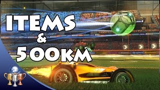 Rocket League - All 165 Items (Stocked) and Driving 500km (Far, Far Away...) Trophy Guides