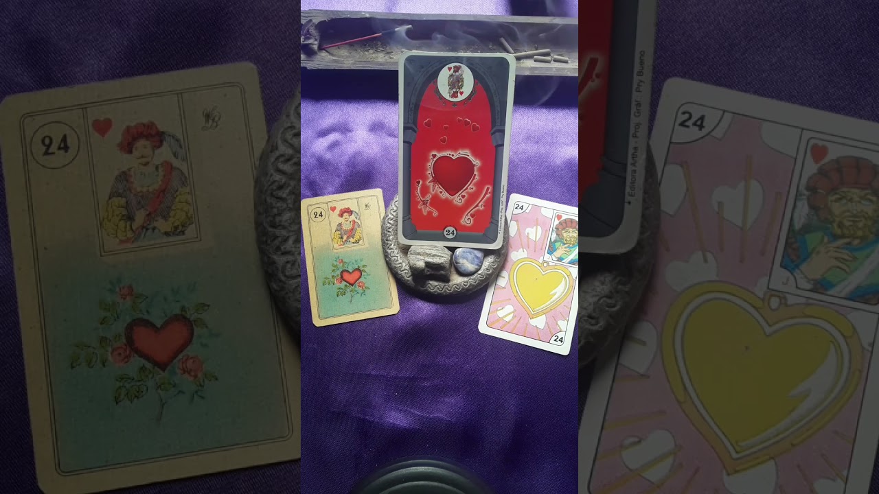Pensando fora da Caixinha! Carta 24 ❤ BARALHO CIGANO