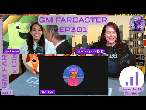 Pichi’s Mom Enters the Chat (and Brings a Skeleton in Noggles): GM Farcaster ep301