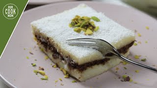 (No Oven) Make This Wonderful Dessert! With Milk and Coconut. No flour, no gelatin, no eggs!