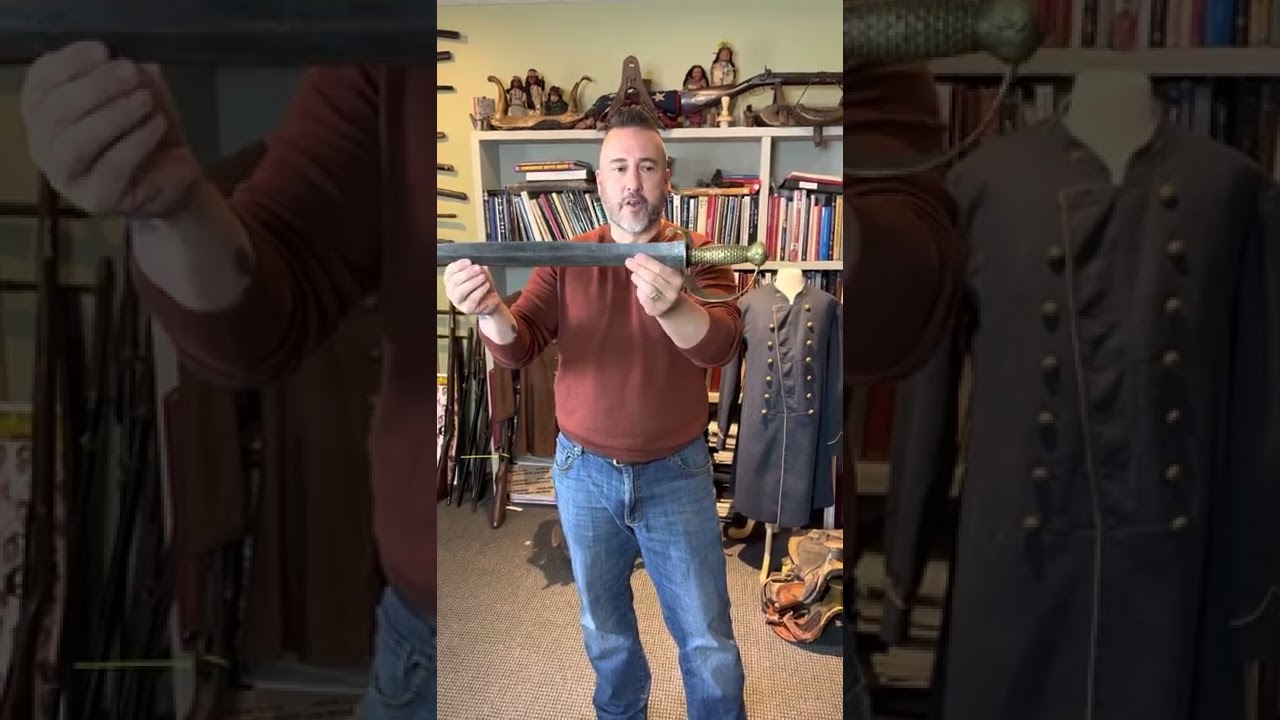 Civil War Relics Southern Naval Cutlass