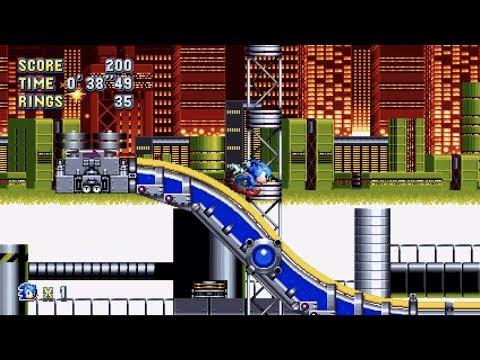 Sonic Mania: Chemical Plant Zone Act 1 (Sonic) [1080 HD]