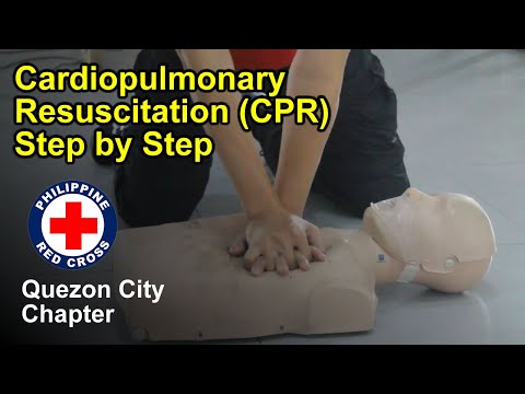 RED CROSS First Aid Training | "CPR" Basic Training Step by Step