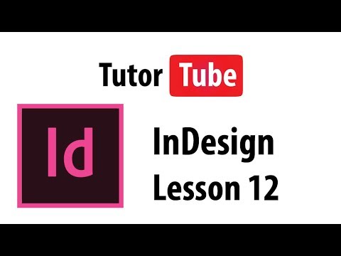 InDesign Tutorial Lesson 1 Interface Basics New Document and Move Tool