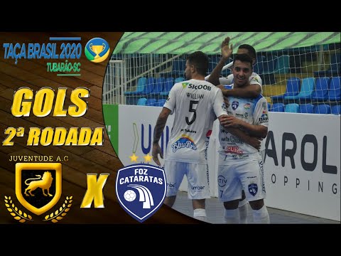 Gols Juventude A. G. X Foz Cataratas | 2ª Rodada | Taça Brasil de Futsal 2020 (16/02/2021)