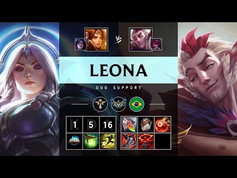 Leona Support vs Rakan - BR Challenger Patch 25.19