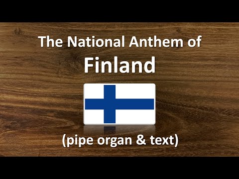 Finland - National Anthem ("Maamme laulu") music & lyrics