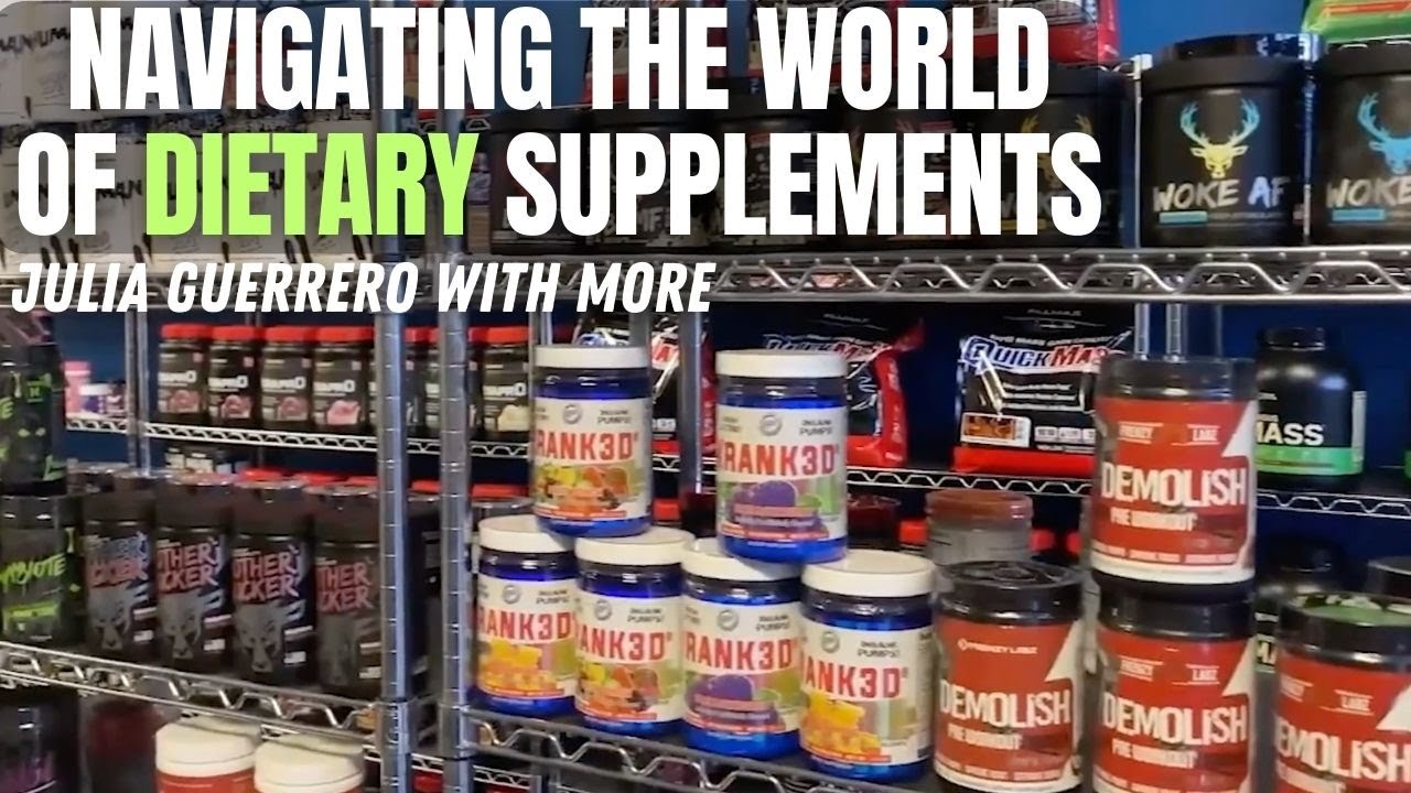 Student Perspective: Navigating the World of Dietary Supplements