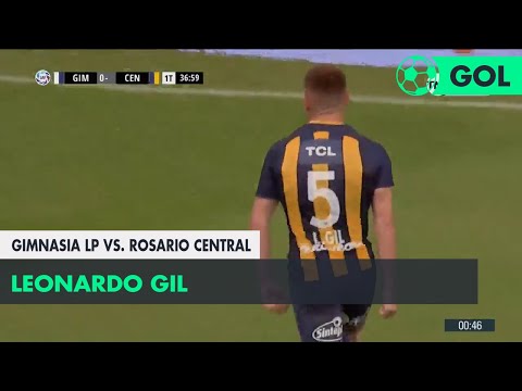Leonardo Gil (0-1) Gimnasia LP vs Rosario Central| Fecha 6 - Superliga Argentina 2018/2019