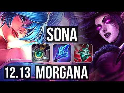 SONA & Vayne vs MORGANA & Caitlyn (SUP) | 4/2/28, 600+ games, 900K mastery | NA Diamond | 12.13