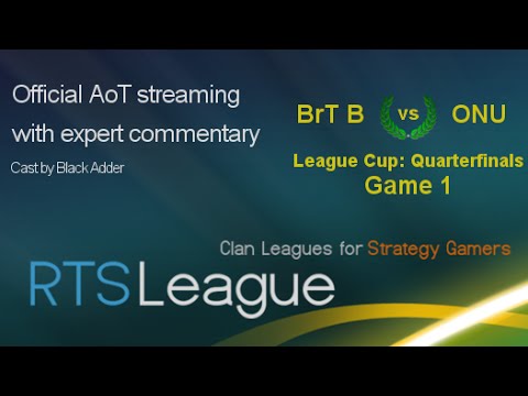 BrT|B vs. ONU, Game 1 - Age of Mythology: The Titans Clan League, Season 25 - League Cup Quarters