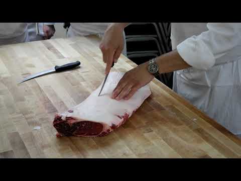 Beef Striploin into Roast