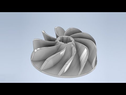 Inventor Tutorial #002: Turbin