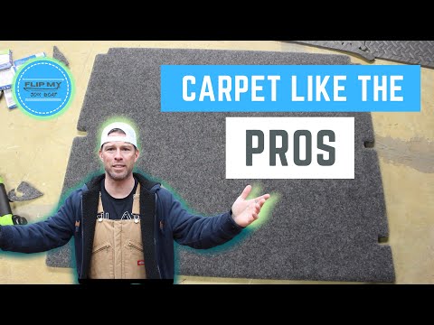 How to Install Jon Boat Carpet (2021) LIKE THE PROS