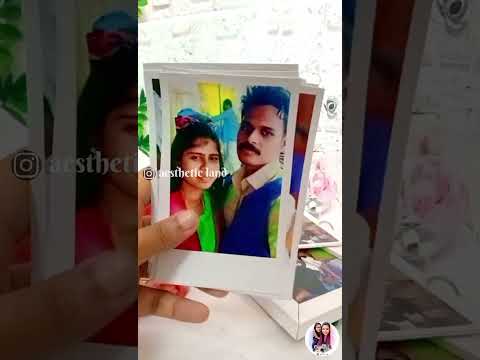 6/4 frame + Polaroid photos (20) + Ladder box (20pic) + Ring album (6pic) valentine day combo offer.