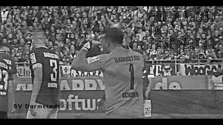 Der Marcel im Fußballtor (SV Darmstadt 98)