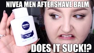 NIVEA MENS AFTERSHAVE BALM | Review, Demo & Thoughts | RawBe