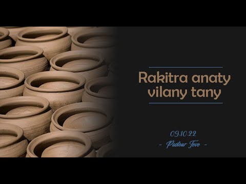 〽️ Toriteny 23.10.22    -     Rakitra anaty vilany tany 〽️