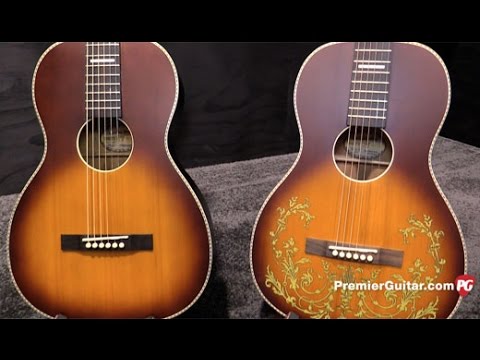 NAMM '17 - Recording King Dirty 30's Single 0 and Dreadnought Demos