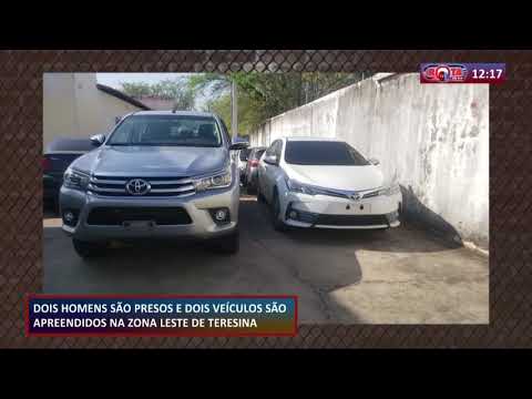 Dois homens são presos portando veículos de luxo roubados e arma de fogo na zona leste 29 10 2020