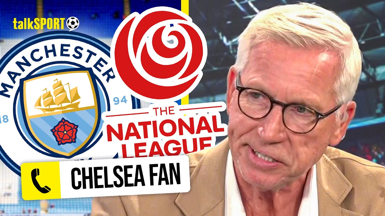"HARSH!" Pardew FIRES BACK at Chelsea fan DEMANDING Man City are DEMOTED to the NATIONAL LEAGUE!