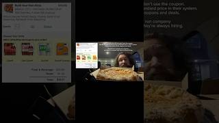#dominos #pizza #stuffedcrust #review #tallguy #afro #gimmick #coupon #bland #mediocre
