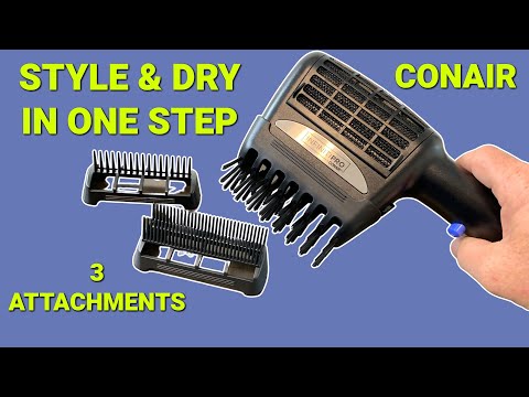 Conair Infiniti Pro Hair Dryer ~ 3 Attachments ~ Style...
