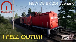 Train Sim World 2020 - NEW DB BR 204 - I FELL OUT!!!