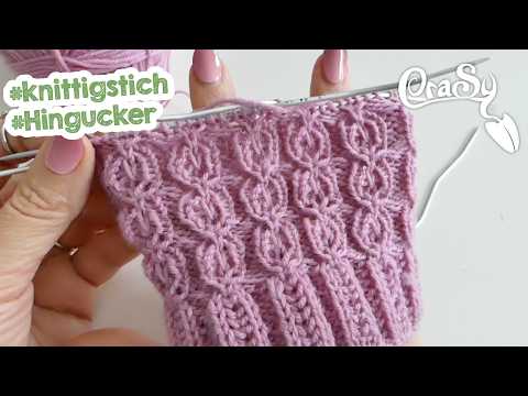 Wow effect when knitting, the simple socks/hats/sweater knitting pattern inspires beginners and p...
