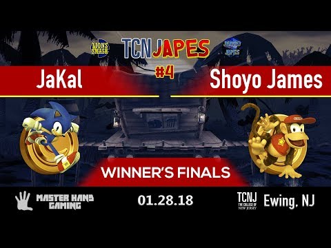 TCNJapes 4 - JaKal (Sonic) vs Shoyo James (Diddy Kong) - Winner's Finals