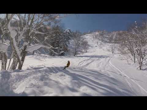 2022.02.26 富良野　ちーさん　パウダースノー　熊落とし
