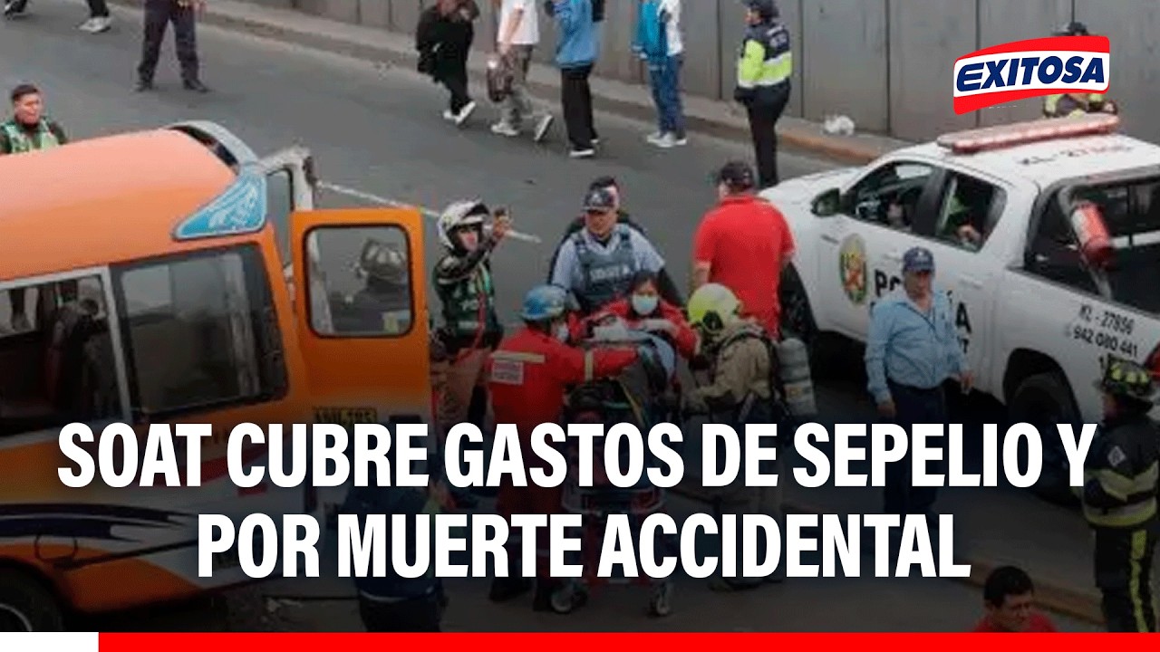 🔴🔵 SOAT paga hasta una UIT por sepelio y cuatro de indemnización por muerte, según Chávez de Piérola