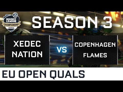 Xedec Nation vs Copehagen Flames EU Open Qualifiers - RLCS S3