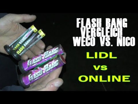 FLASHBANG COMPARISON WECO vs. NICO - LIDL vs. Online | Street Fireworker