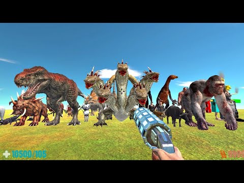 Pulse Blaster vs All Units. Animal Revolt Battle Simulator