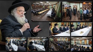 מעמד קבלת פנים לר' שאול אלתר ב'חיידר לוס אנג'לס - שבט תשפ"ה | R' Shaul Alter - Los Angeles - Feb 25