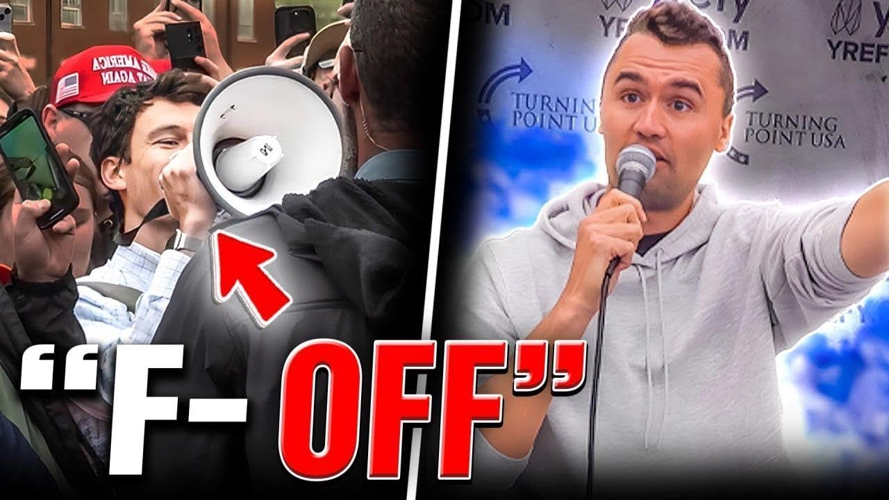 Charlie Kirk Went 3-0 Against Loud and WRONG College Leftist