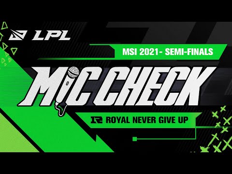 RNG defeated PSG and qualified for the MSI 2021 Finals! | Semi-Finals Mic Check