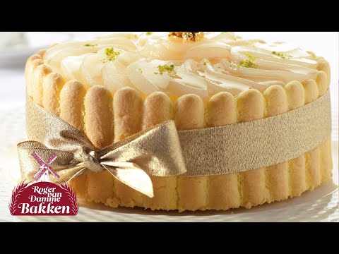 Charlottetaart met peren | Roger van Damme Bakken