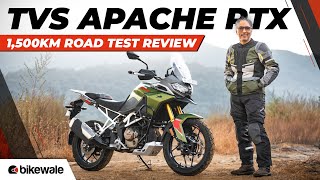 TVS Apache RTX 1,500km City, Touring Test I Should you buy it? I BikeWale I Watch in 4K
