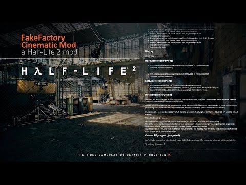 Half-Life 2 / Cinematic Mod 2013 / Gameplay PC / 1080p 60fps HD