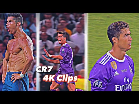 Cristiano Ronaldo 4K Clips - Best 4K Clips + Free For Editing 👍