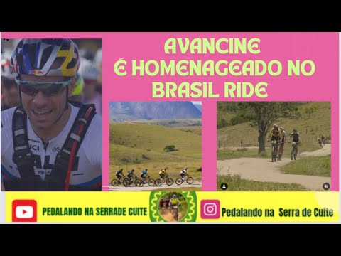 Emoção e muita alegria na 4ª etapa do Brasil ride / AVancine  é homenageado#pedalandonaserradecuite