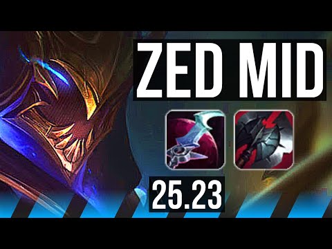 ZED vs FIZZ (MID) | KR Master | 25.23