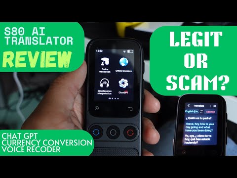S80 AI Translator Review 2025: Offline Language Translation Tested