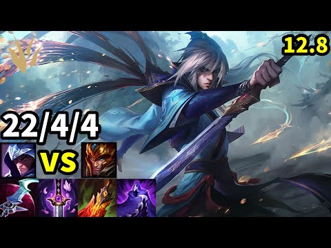 Talon Jungle vs Jarvan IV - EUW Master | Patch 12.8