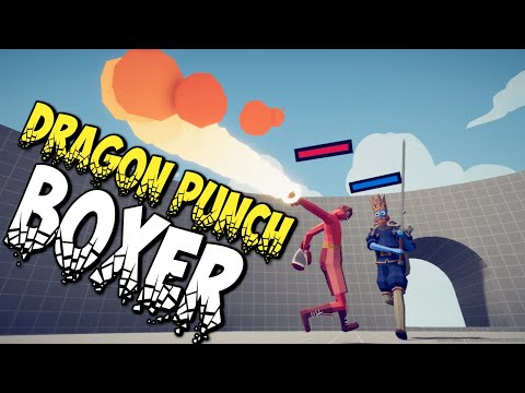 Dragon Punch Boxer vs Every Faction - TABS Mods Full Release Update