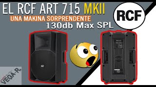 Video thumbnail for ART 715-A MKII(2) ACTIVA DE DOS VÍAS (Prueba de sonido) 2022 Audio profesional by Sonido - VEGA R.