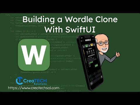 SwiftUI Wordle Clone: 1  Overview and Application Setup thumbnail
