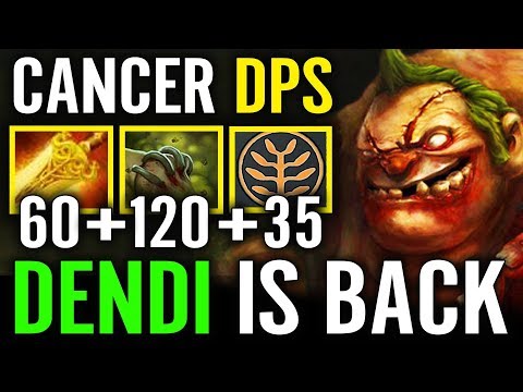 DENDI PUDGE is BACK 7.11 DOTA 2 Best HOOK EU Legend of Dota